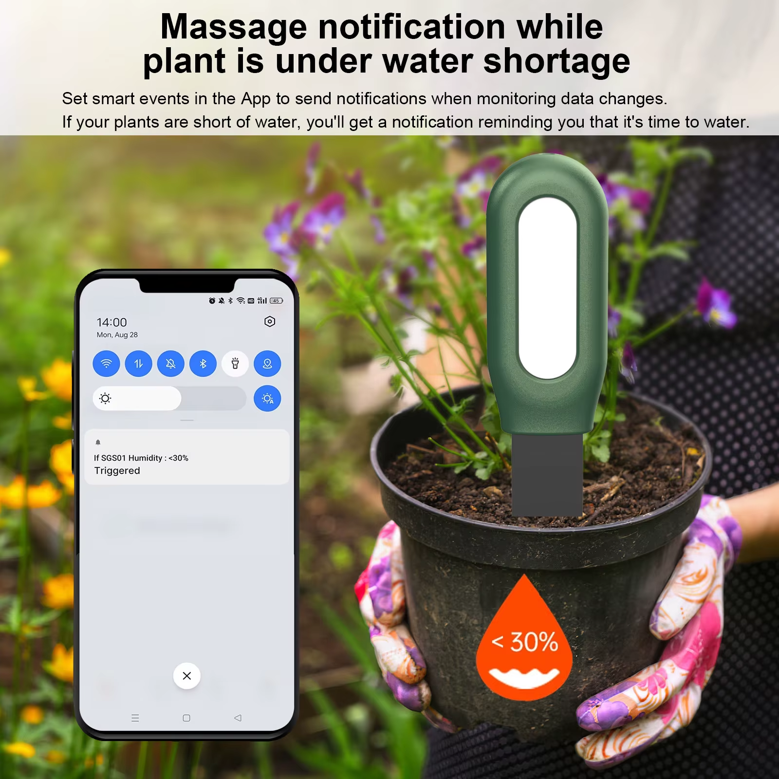 TooGoodTo™ EcoTrack Soil Monitor Sensor
