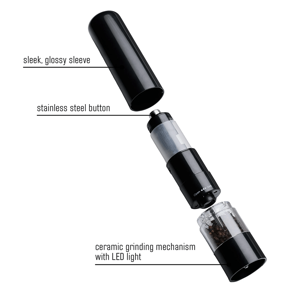 TooGoodTo™ One-Touch Seasoning Grinder Set