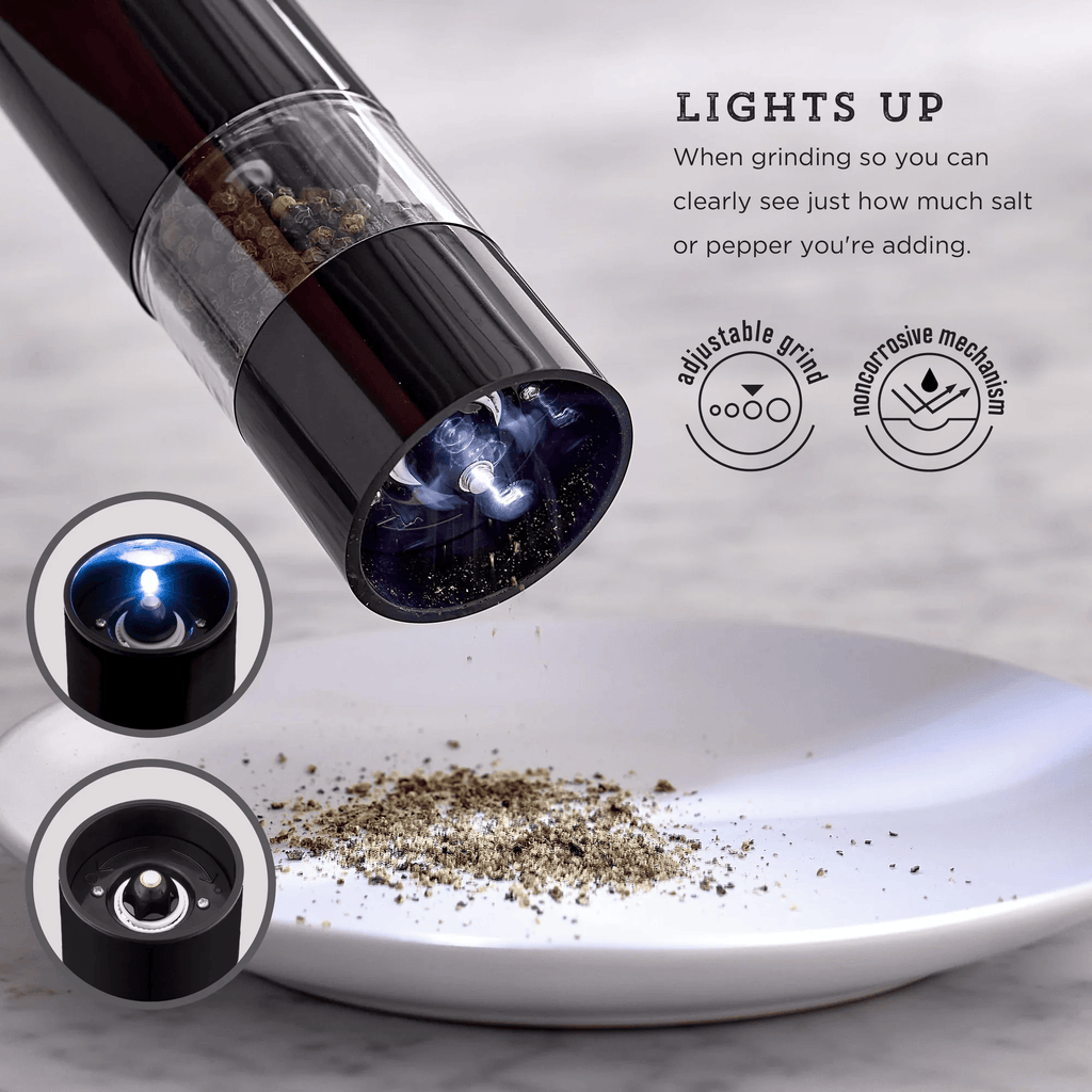 TooGoodTo™ One-Touch Seasoning Grinder Set