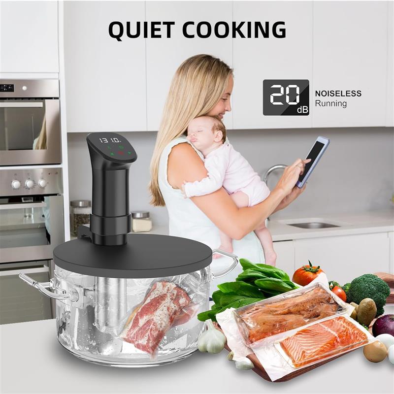 TooGoodTo™ PrecisionWave Sous Vide Machine