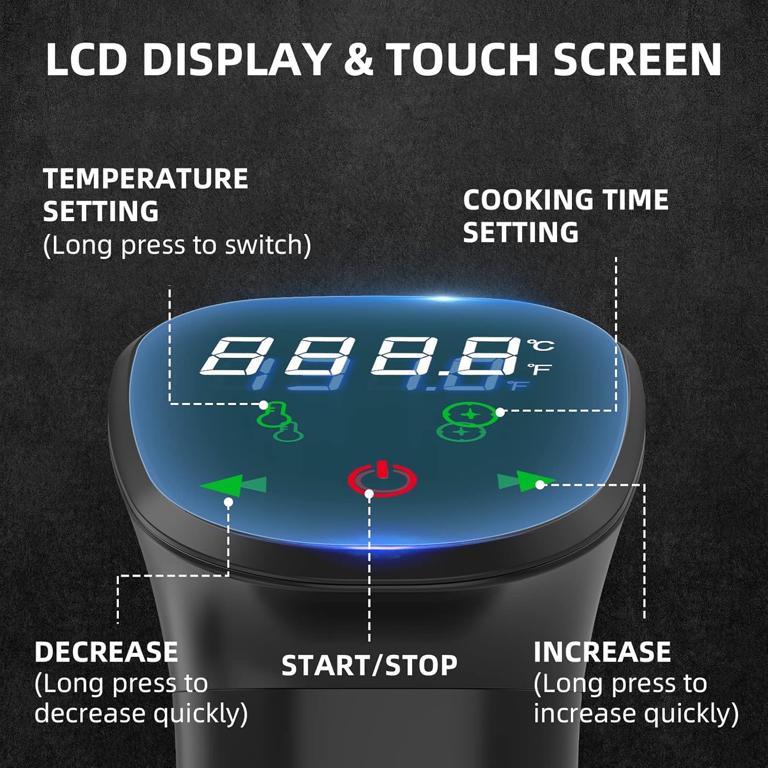 TooGoodTo™ PrecisionWave Sous Vide Machine