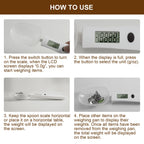 TooGoodTo™ Precision Digital Spoon Scale